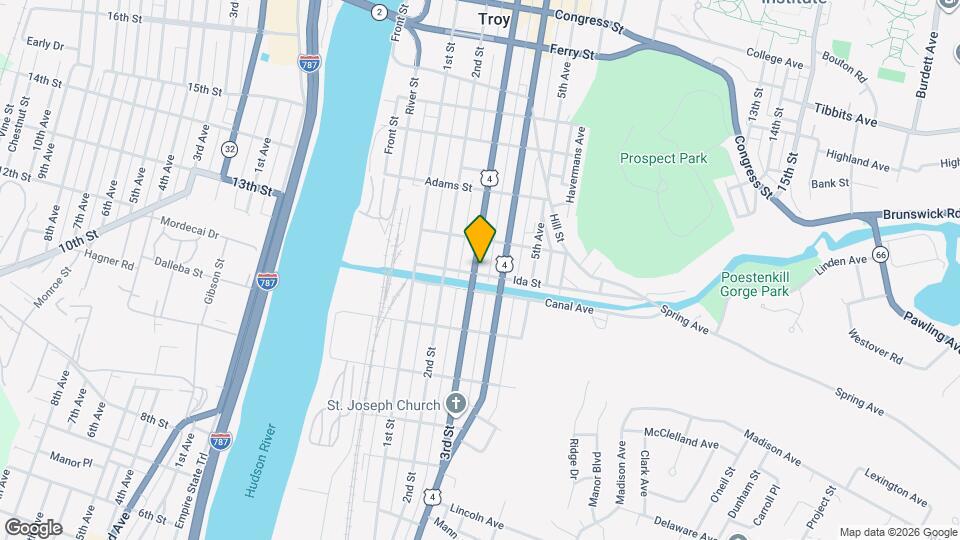 310 3rd St, Unit 1 Map and Location Details