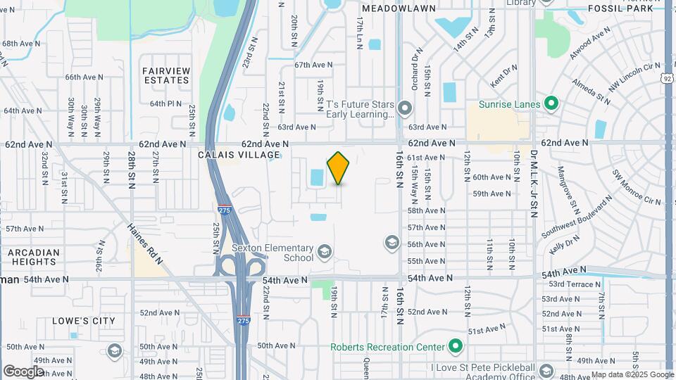 5850 18th St N, Unit 11 Map and Location Details