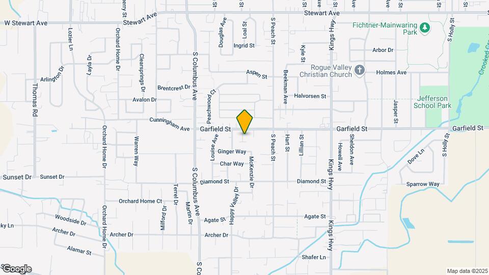 1043 Garfield St Map and Location Details