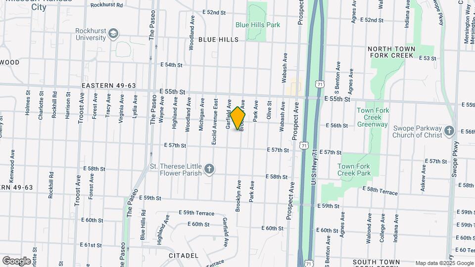 5614 Brooklyn Ave Mapa y Detalles de la Ubicación