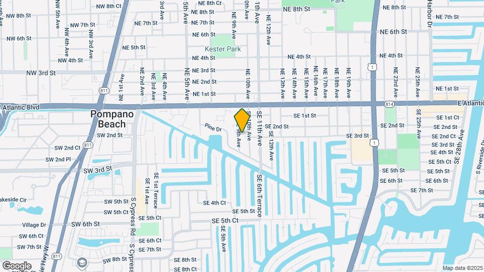 240 SE 9th Ave Map and Location Details