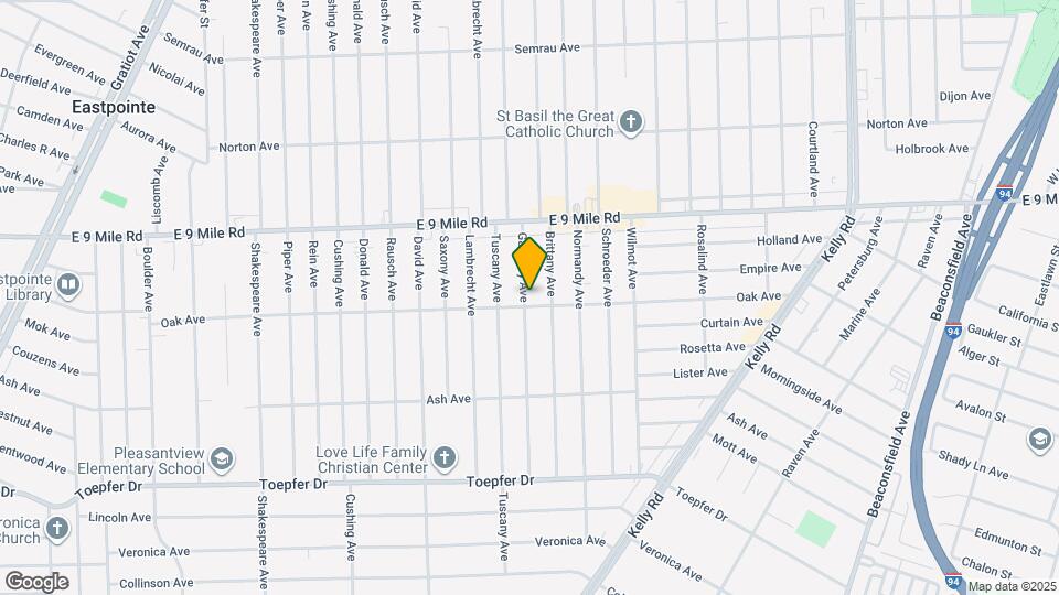 22418 Gascony Ave Map and Location Details