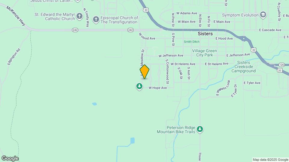 712 S Pine Meadow St Map and Location Details