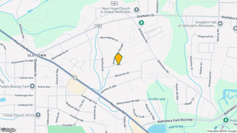 4130 Edgeware Rd Map and Location Details