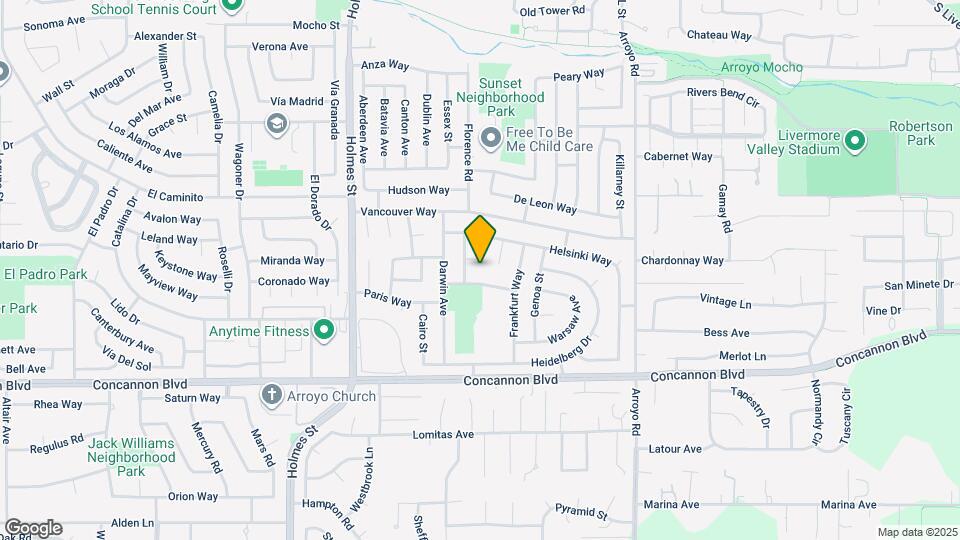 1550 Naples Ct Map and Location Details