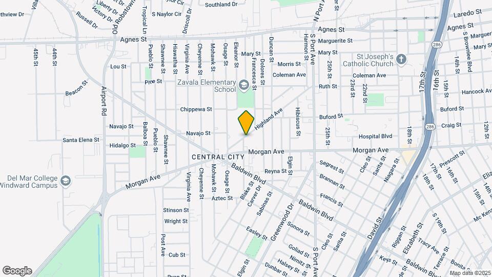 3149 Highland Ave Mapa y Detalles de la Ubicación