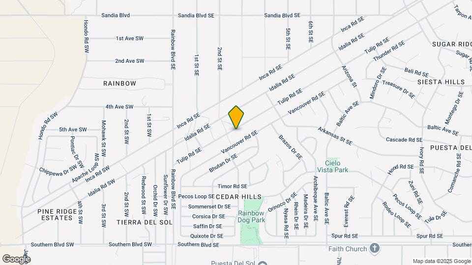 537 Tulip Rd SE Mapa y Detalles de la Ubicación