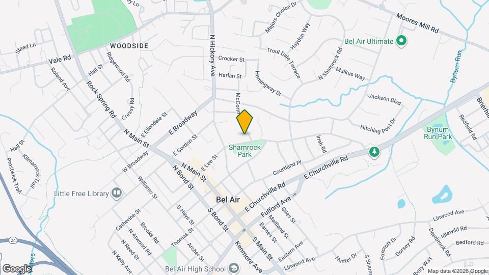 108 McCormick St Map and Location Details