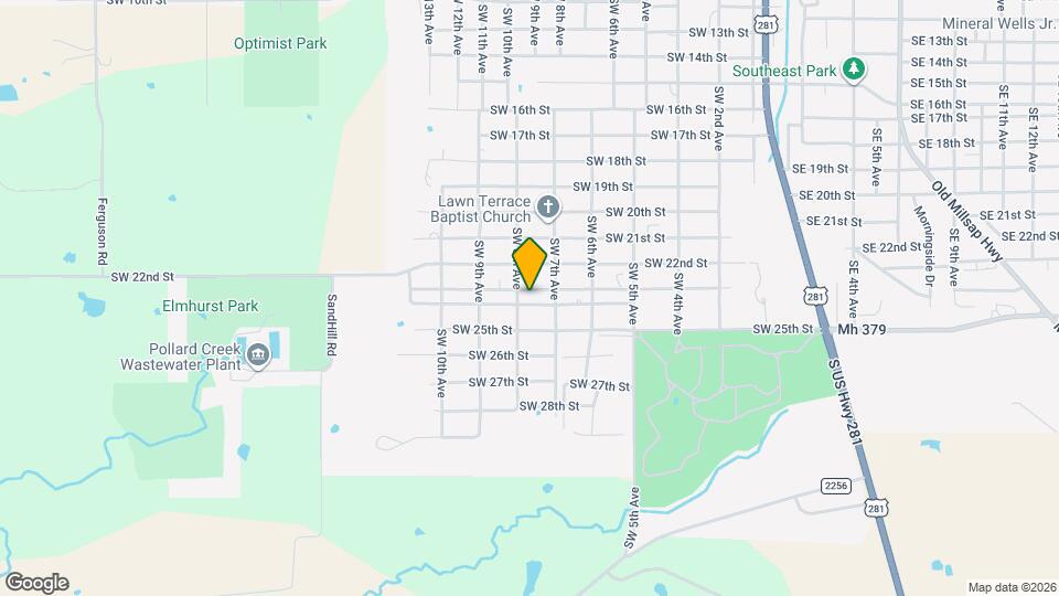 808 SW 24th St Map and Location Details
