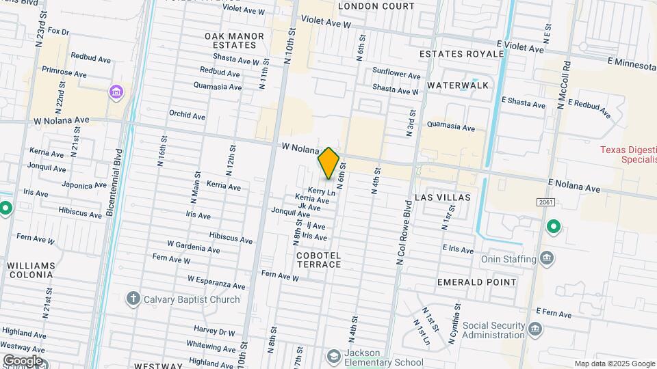 3806 N 7th Ct Map and Location Details