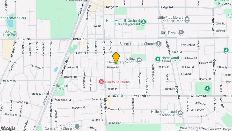 18466 Gottschalk Ave Mapa y Detalles de la Ubicación