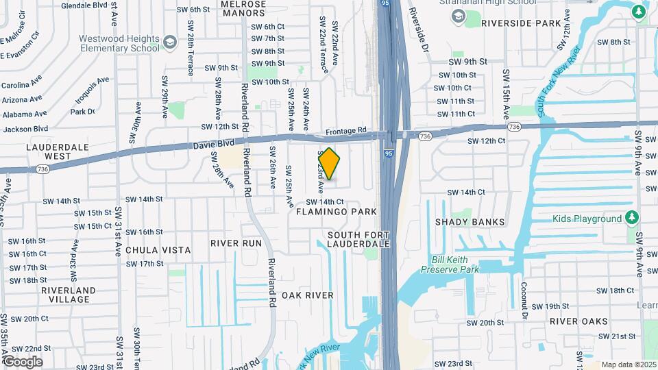 2231 SW 14th St Map and Location Details