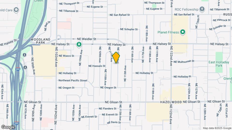 1111 NE 112th Ave Map and Location Details