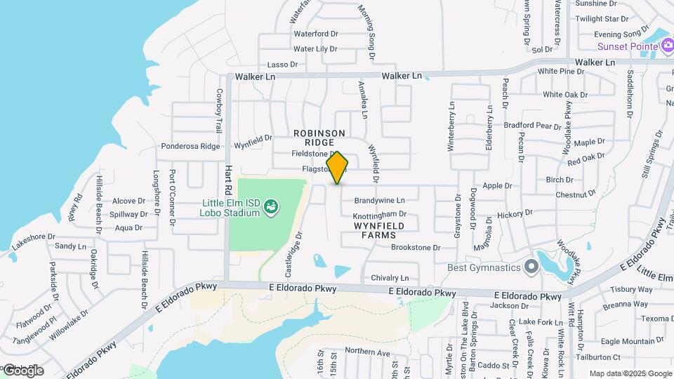 2440 Rolling Ridge Dr Mapa y Detalles de la Ubicación