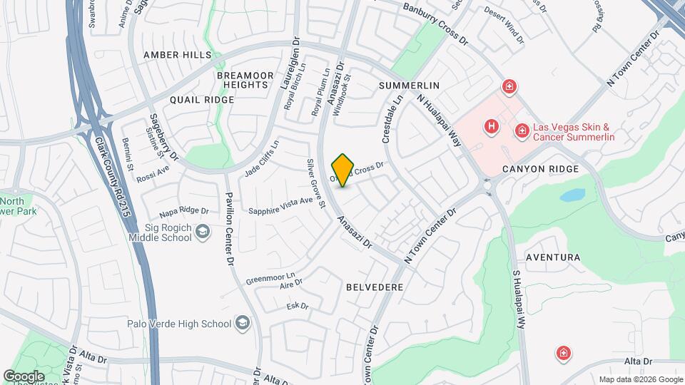 10513 American Falls Ln Map and Location Details