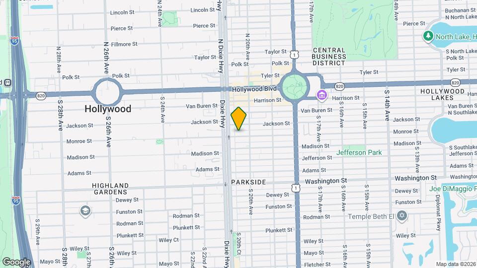 2029 Monroe St, Unit B1 Mapa y Detalles de la Ubicación