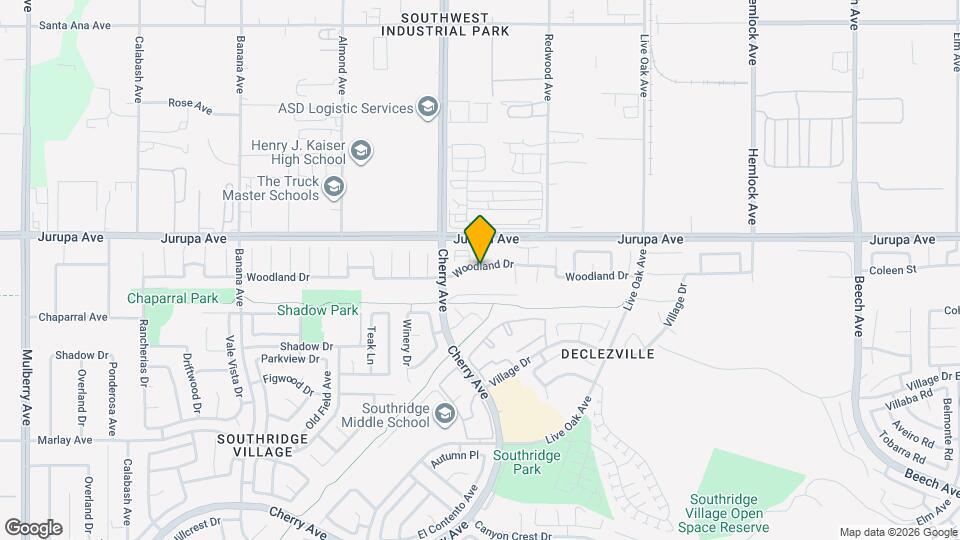 14605 Woodland Dr Mapa y Detalles de la Ubicación