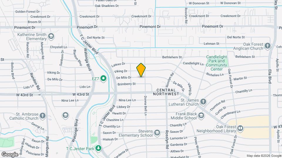 2011 De Milo Dr Map and Location Details