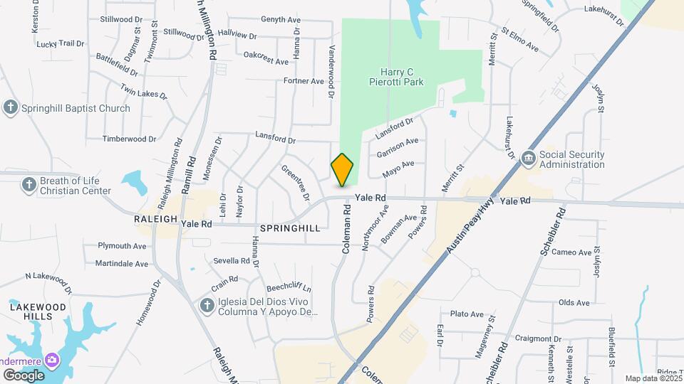 4376 Yale Rd Map and Location Details