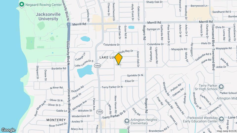 2214 Red Oak Dr Map and Location Details