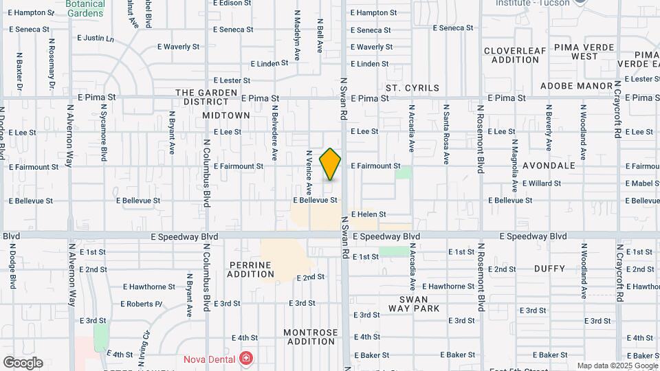 1220 N Roberts Way Map and Location Details