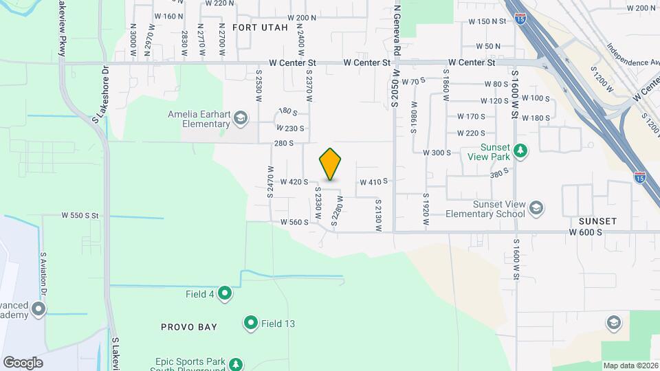 2316 W 440 S Map and Location Details