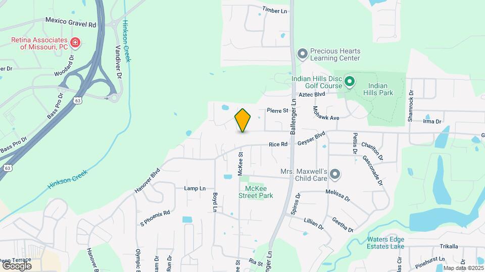 4518 Waterloo Dr Map and Location Details