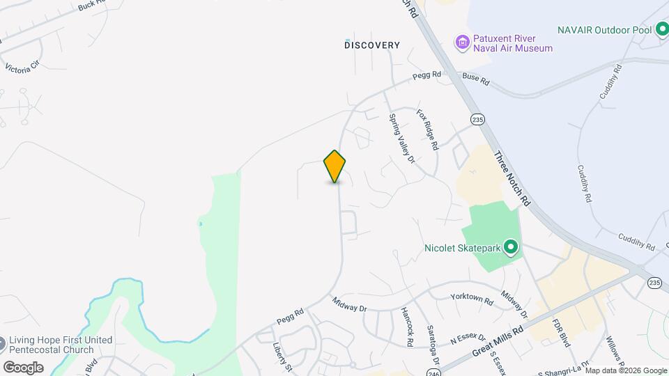 21909 Pegg Rd Map and Location Details