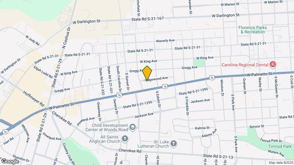 1314 Edgewood Ave Map and Location Details
