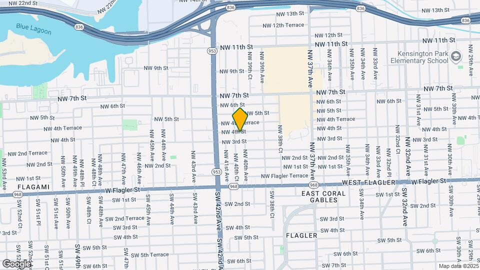 4024 NW 4th St Map and Location Details