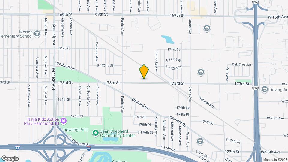 3317 173rd St Map and Location Details