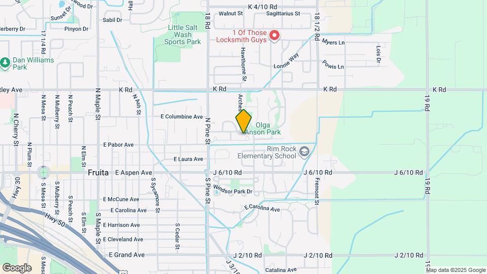 1259 Wolf Creek Ct Map and Location Details