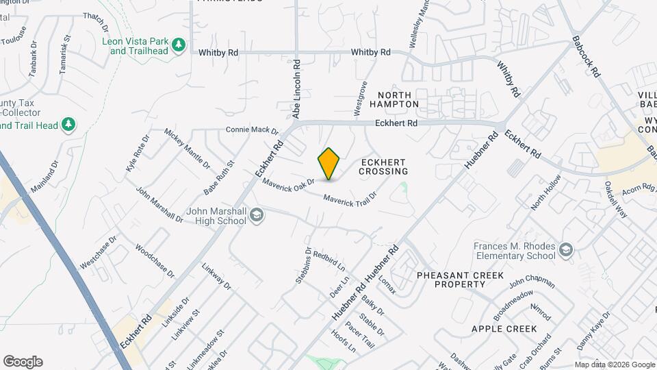 6434 Maverick Oak Dr Mapa y Detalles de la Ubicación