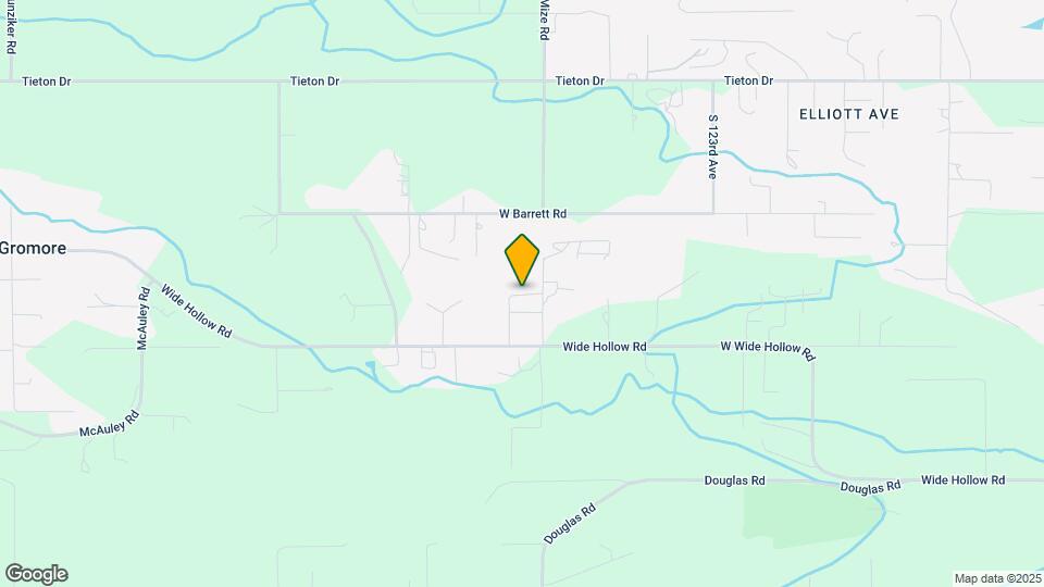 12803 Wide Hollow Rd Map and Location Details