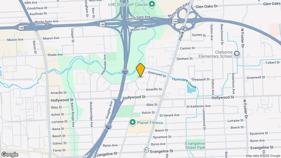 3322 Greenwell St Map and Location Details