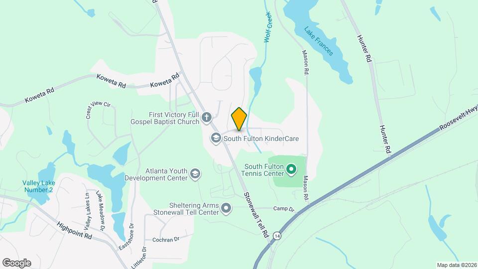 5573 Rock Lake Dr Map and Location Details