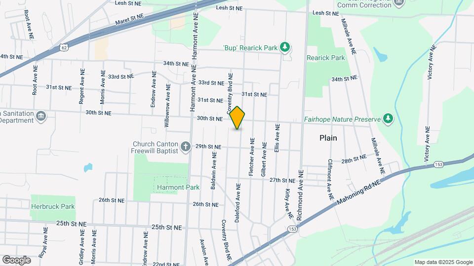 2933 Daleford Ave NE Map and Location Details