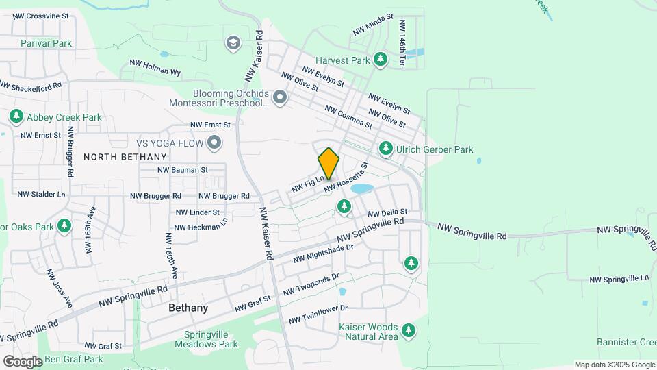 15079 NW Rossetta St Map and Location Details