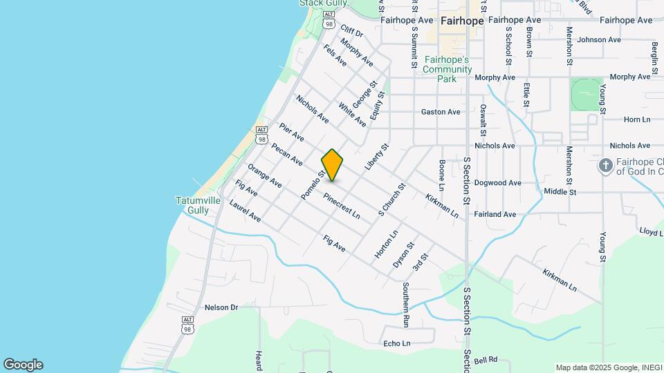 162 Pecan Ave Map and Location Details