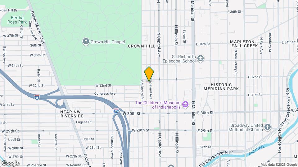 3168 Graceland Ave Map and Location Details