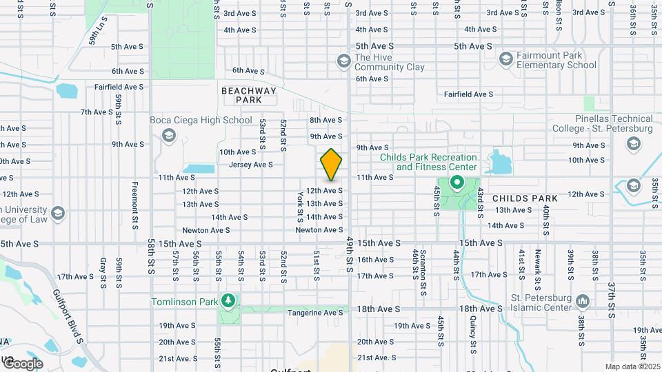 4933 12th Ave S Map and Location Details