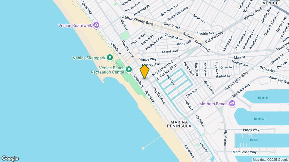 55 N Venice Blvd Map and Location Details