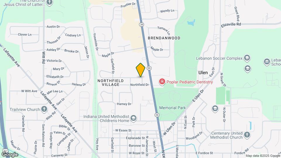 1718 Syracuse Dr Map and Location Details