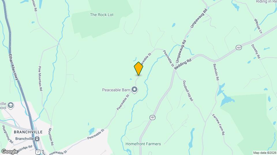 95 Peaceable St Map and Location Details