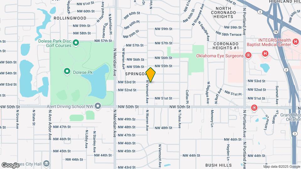4236 NW 53rd St Map and Location Details