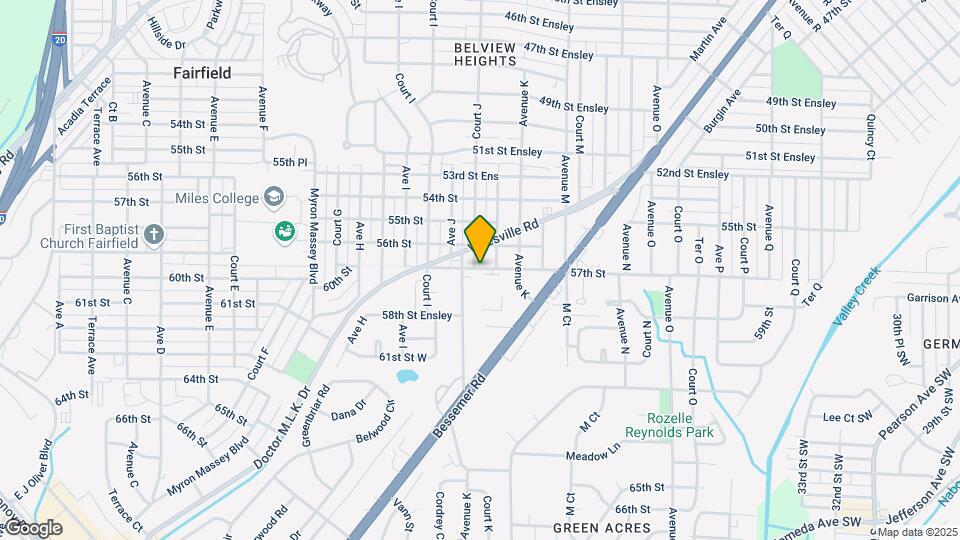 1033 57th St Map and Location Details