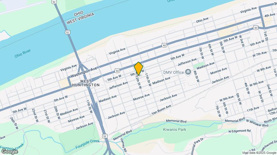 1154 Jefferson Ave Mapa y Detalles de la Ubicación