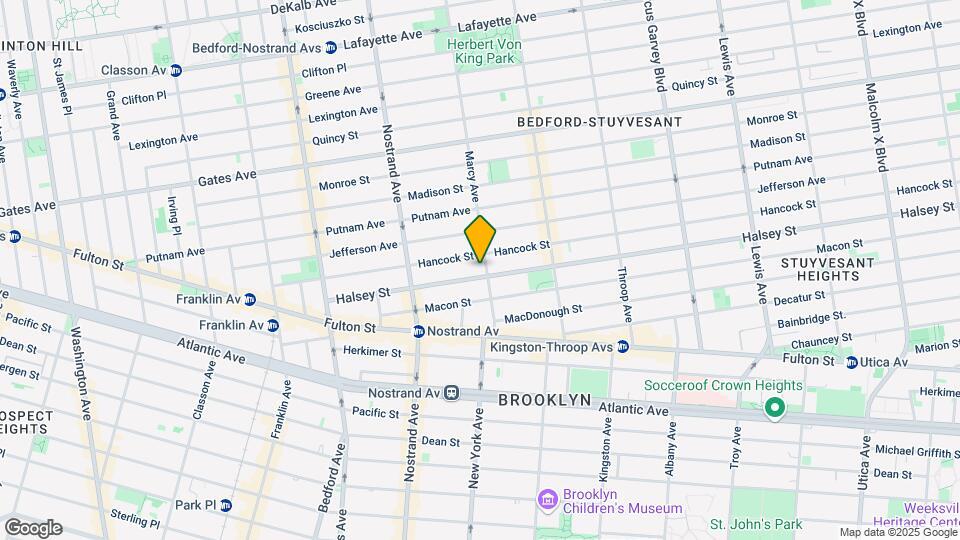 165 Halsey St, Unit aa Map and Location Details