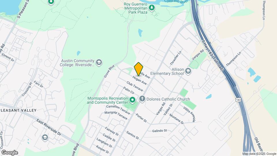 6114 Hogan Ave Map and Location Details