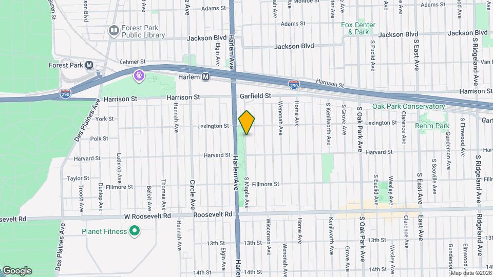 1018 S Maple Ave Mapa y Detalles de la Ubicación